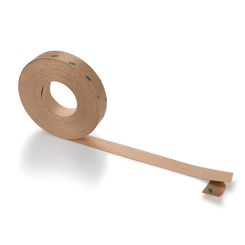 3M Pressure Sensitive Peel and Stick Edge Banding - 13/16" x 50' Roll - Species:Birch